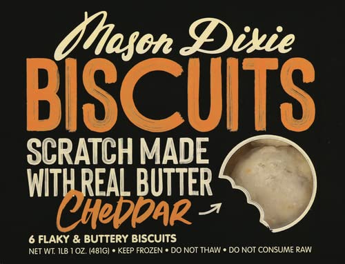 Mason Dixie Biscuit Co, Biscuits Cheddar, 17 Ounce