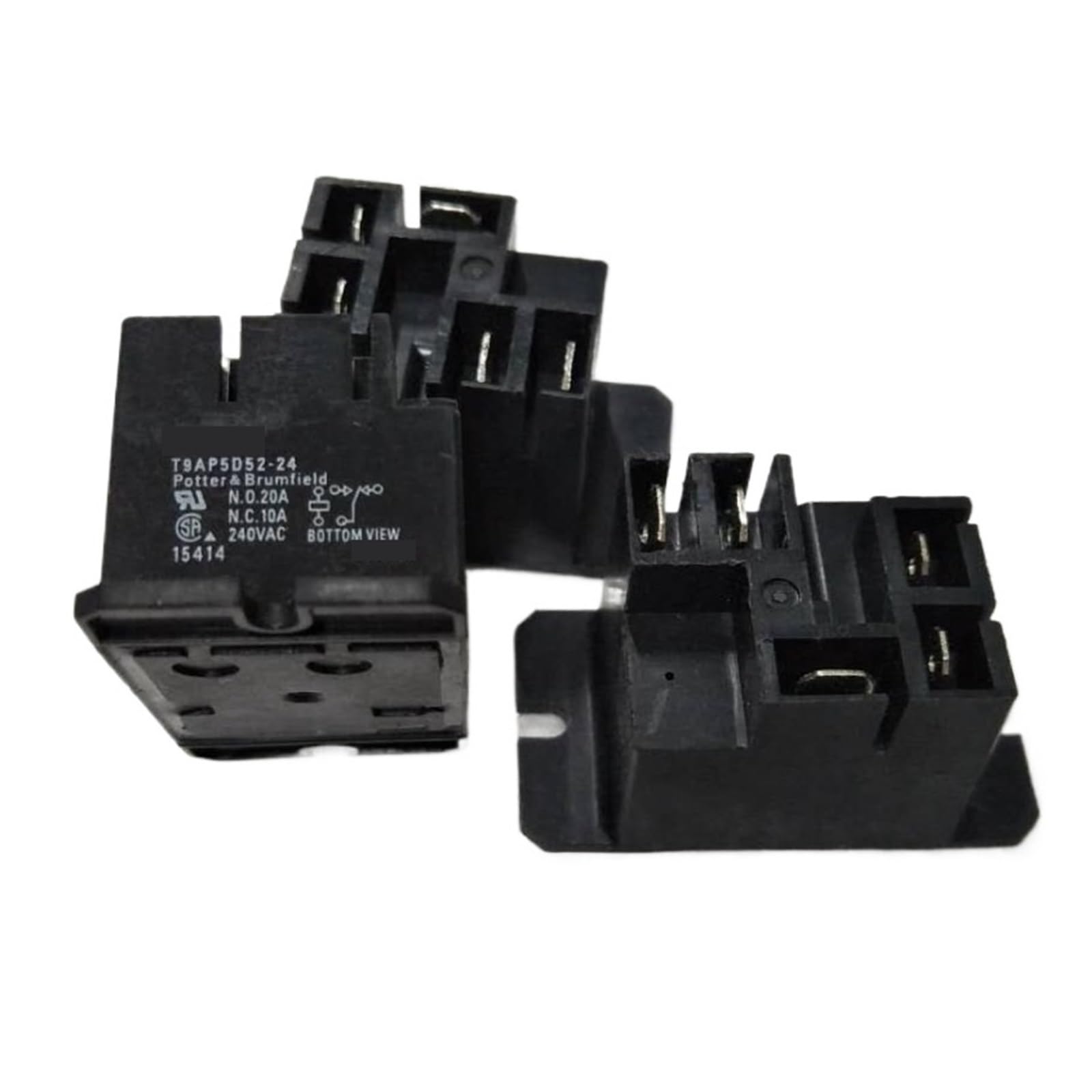 Power relay T9AP5D52-24 24VDC 20A 240VAC composant électronique 5 pins