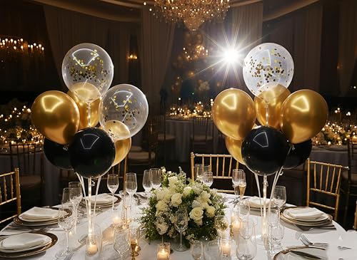 Image of Lightsfever 6 Sets LED Balloon Table Centerpieces for Party Decorations
