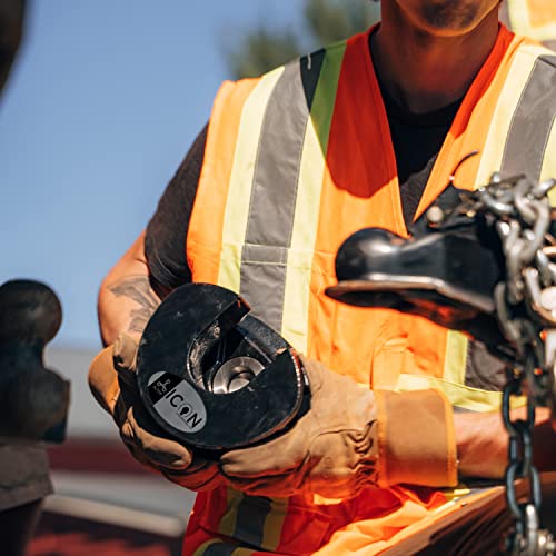 Altor The Icon Trailer Lock For 2-5/16” Couplers With A Flat Lip Design | Heavy Duty Theft Deterrent Trailer Coupler Lock For Rv Toy Hauler Utility Box Cargo Commercial Trailers #TOP5