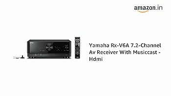 Yamaha Rx-V6A 7.2-Channel Av Receiver With Musiccast - Hdmi