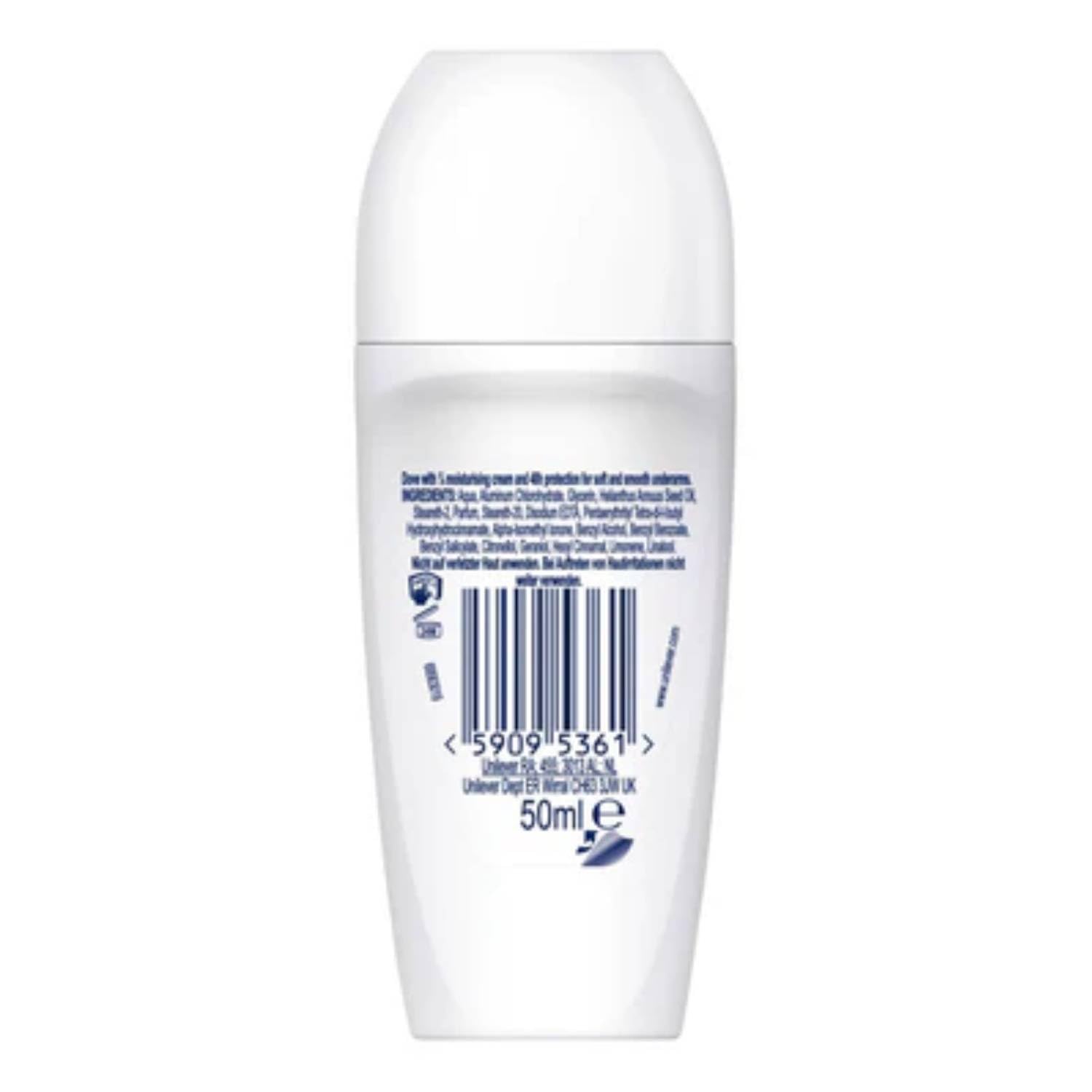 Dove Deodorante Roll On Classic Antitraspirante Unisex 48H 50 Ml (12)
