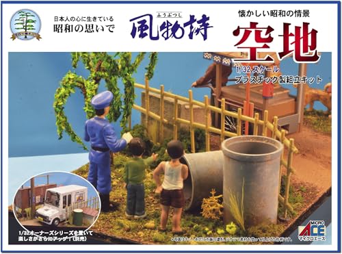 Micro Ace 1/32 Fumokuju Série N°20 Modèle Plastique idéal pour diorama automobile rétro
