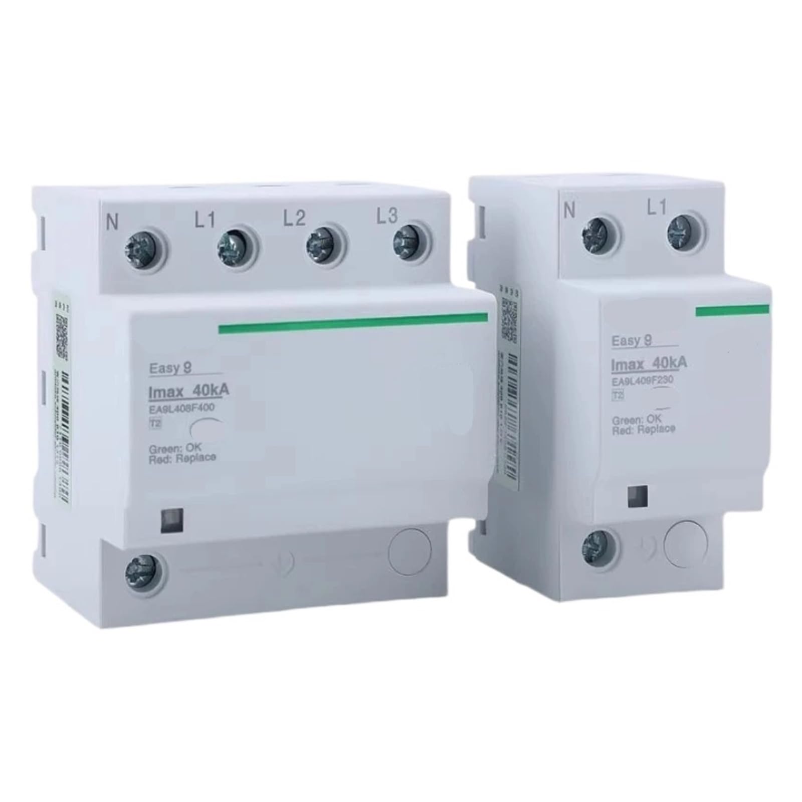 Parafoudre EA9L 3P N 20KA Type 2 technologie fixe à haute capacité de décharge