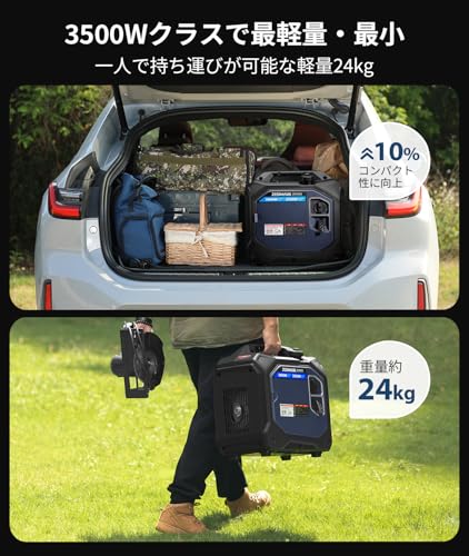 JESIMAIK インバーター発電機 JM3800iS の商品画像 2