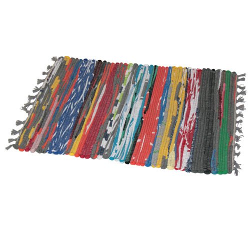 Flickenteppich JVL Chindi-Teppich aus recycelten Materialien