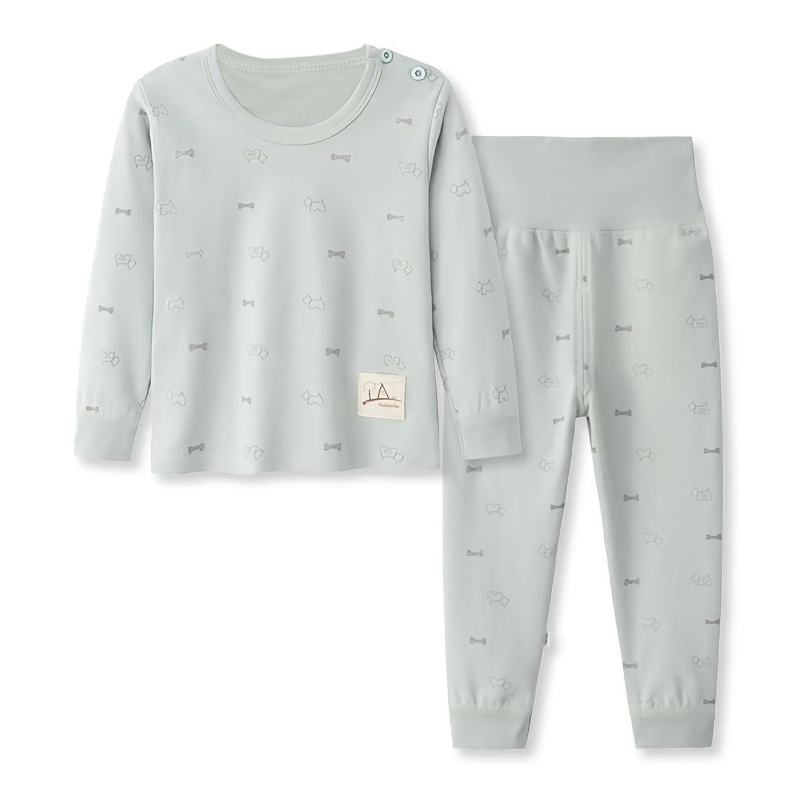 100% Coton Baby Boys Girls Ensemble Pyjama Manche Longue Vêtements de Nuit (6M-5 Ans) (Tag65 (3-4 Ans), Motif 9)