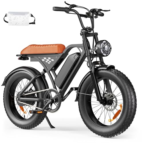 CYCROWN Electric Bike for Adults,Electric Dirt Bike with Peak 750W Motor,20MPH...