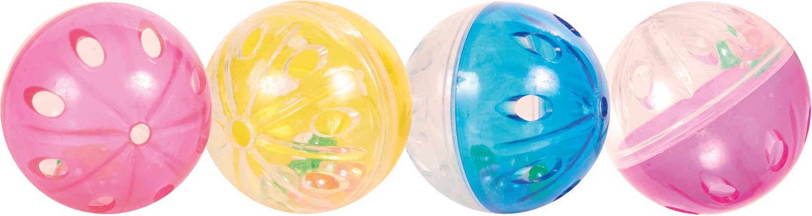 Trixie Set of Rattling Balls, Plastic, Toy for Cats for Training and Playing Purpose Making Them Active and Healthy, (Pack of 2) (B0CD3VHSG4) Amazon Price History, Amazon Price Tracker