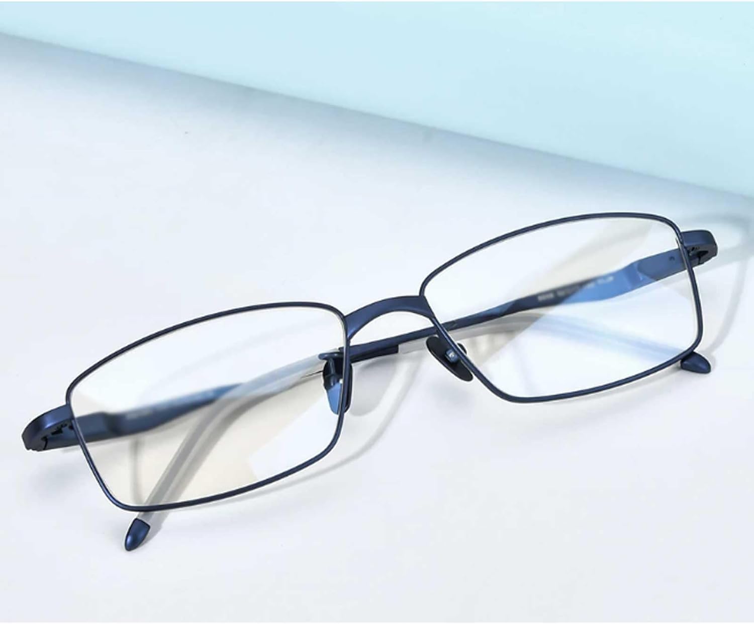 Kwadratowe oprawki do okularów Czysty tytan Męskie oprawki do okularów Moda Vintage Okulary Ramki Akcesoria podróżne Ramki do okularów