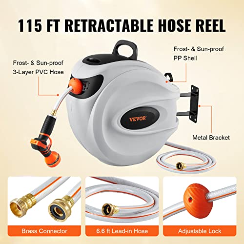 Vevor HOSE REEL 115 FT 3 Retractable Hose Reel thumb #5