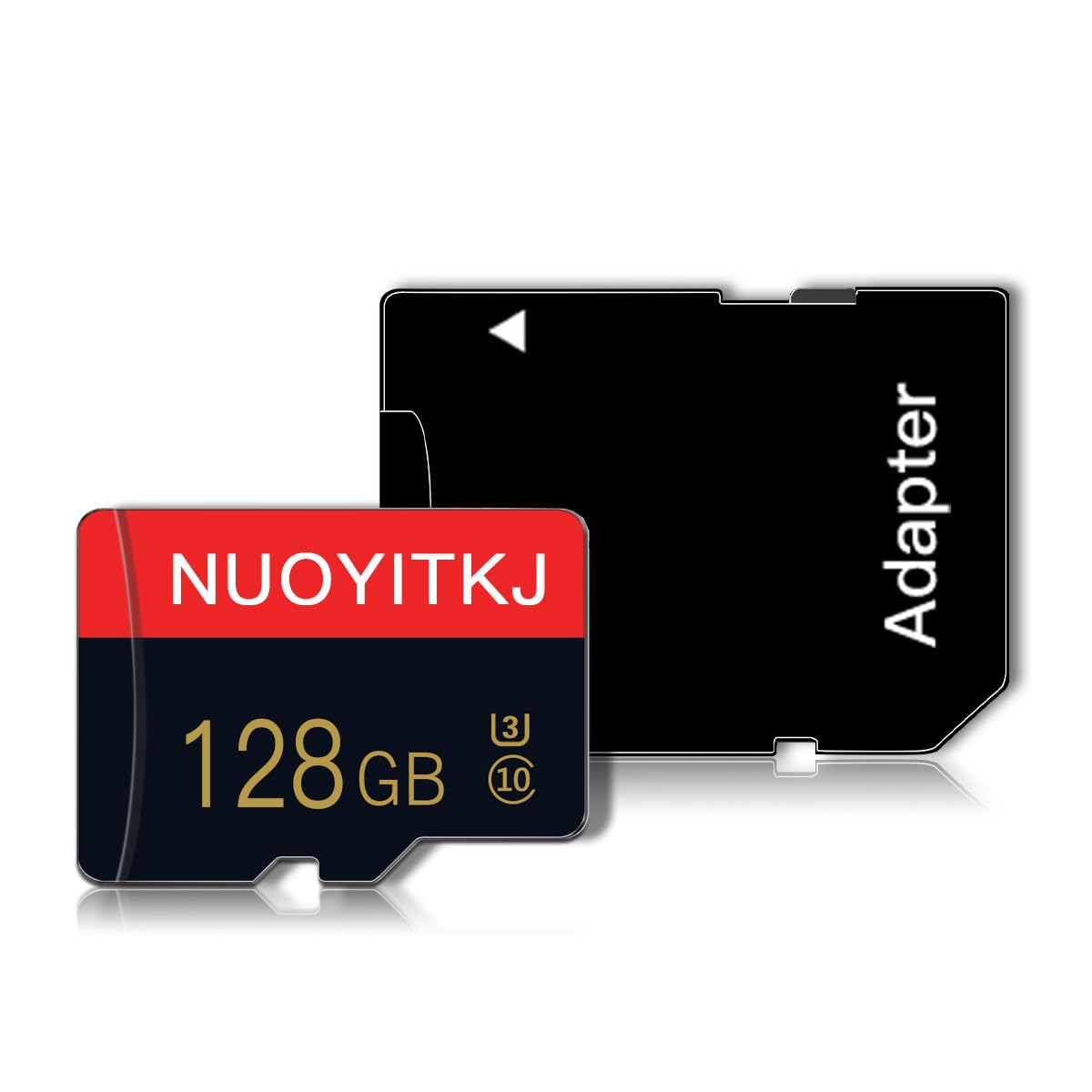 Lot de 2 Cartes Mémoire Micro SD 256 Go avec Adaptateur Classe 10 Mini TF Haute Vitesse pour Smartphone/Appareil Photo/Tablette