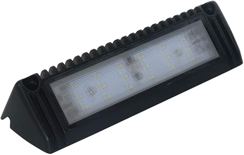Raycharm Lámpara LED exterior de 9 pulgadas, haz de inundación de ángulo hacia abajo de 40, 3000K blanco cálido súper brillante, 12V24V CC, salida