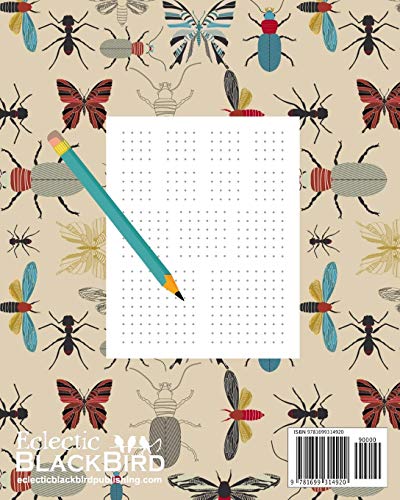 Dots & Boxes A Classic Strategy Game: Large and Small Playing Squares, Big Book Dot to Dot Grid, Game of Dots, Boxes, Dot and Line, Pigs in a Pen, Blank Pages, Butterflies and Bugs image 4
