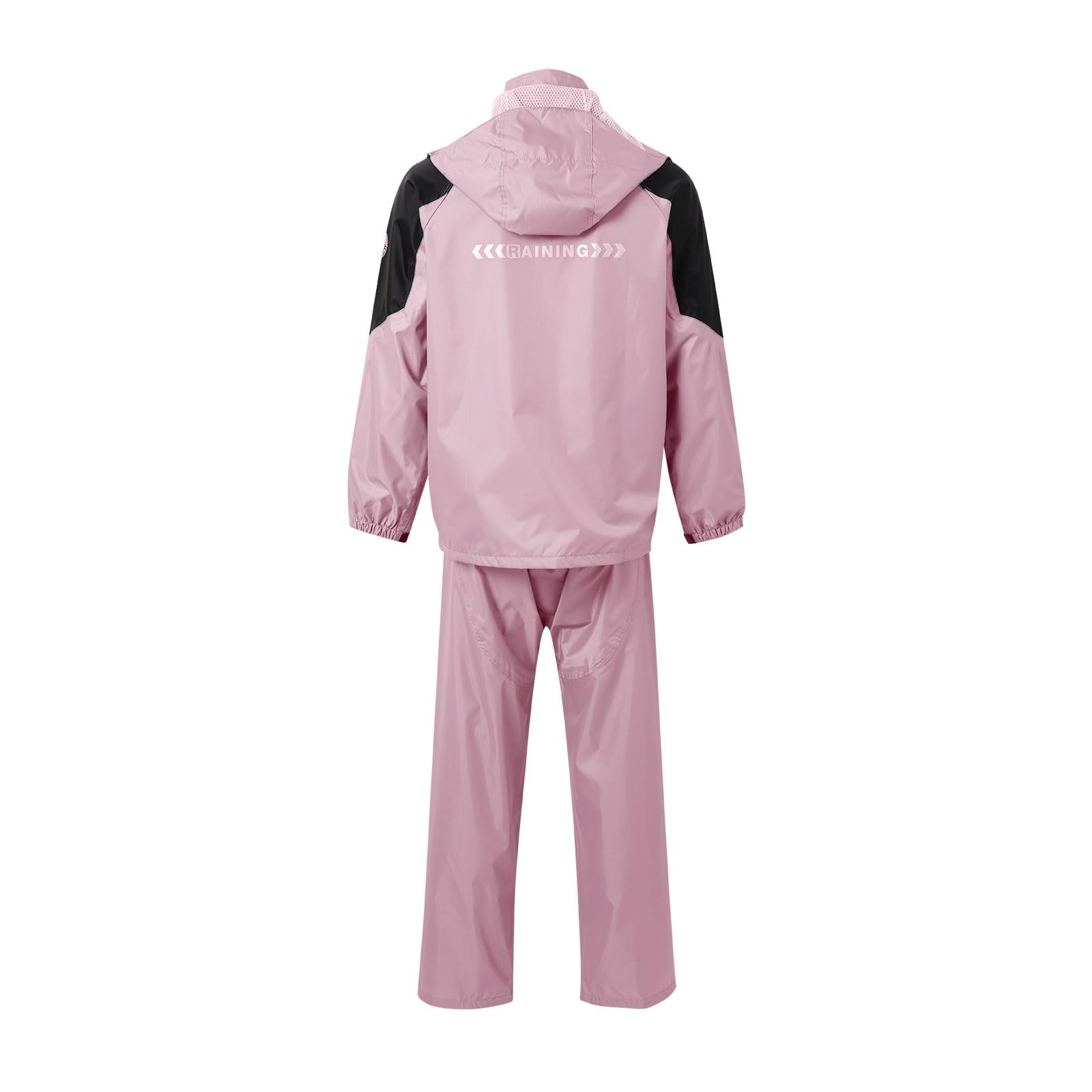 Traje de lluvia para hombre y mujer, impermeable, pantalones de lluvia, traje para exteriores, chubasquero de dos piezas y pantalones, ropa de lluvia para moto, ciclismo, senderismo y camping