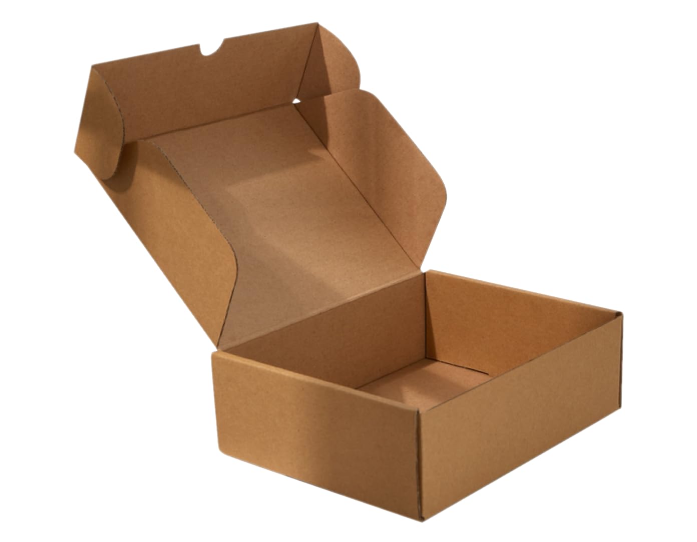 Small Parcel Boxes, Pack of 10 (20.8cm x 13cm x 6.8cm) - Smooth, Strong, Lightweight, UK-Made, Perfect for Stamping, Branding & E-commerce