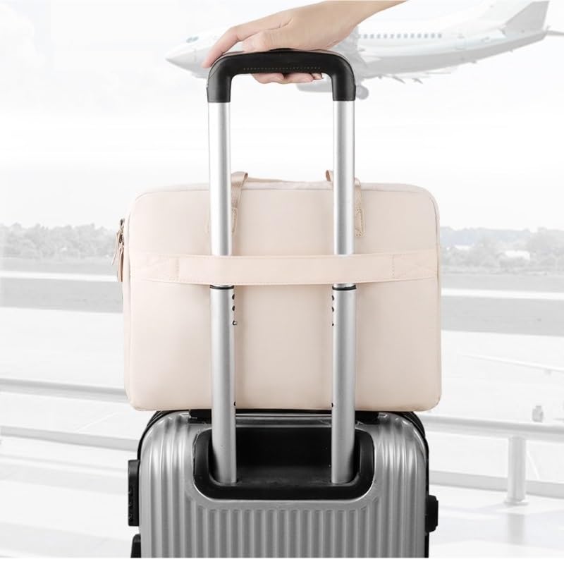 borsa a tracolla Custodia per laptop 13-15.6 pollici Manica Resistente all'acqua Slim Carry Travel Computer Bag Compatibile Fodera in pile valigetta