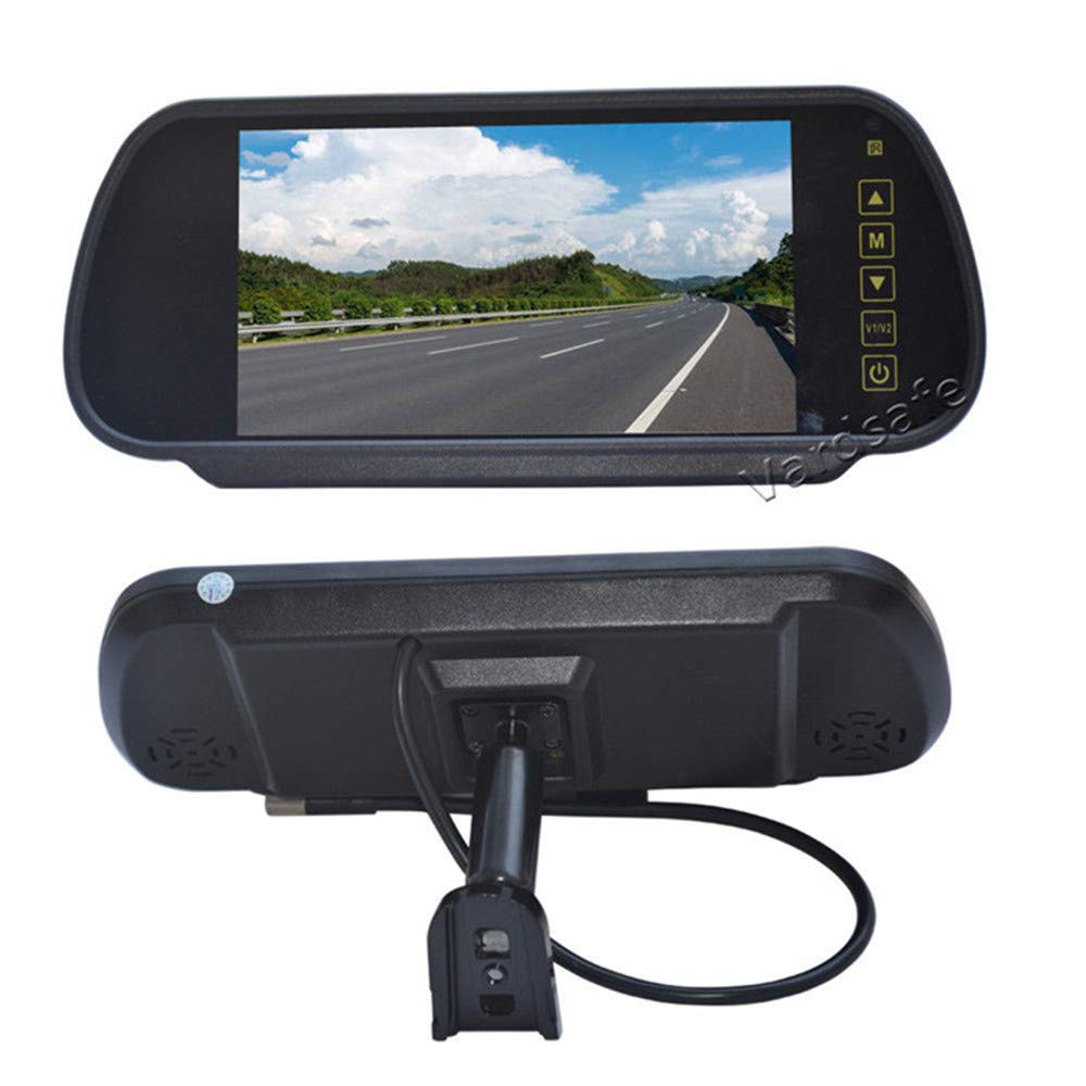 VS3817R - Monitor de pantalla de visión trasera de 7 pulgadas y cámara inversa para Mercedes Vito Metris Viano Valente W447 Van