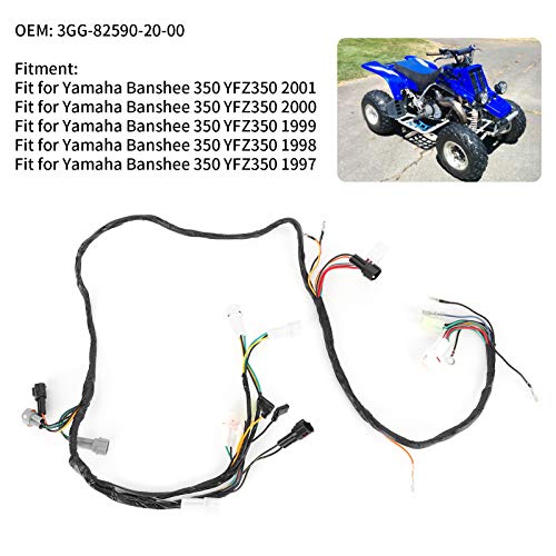 Caltric O-Ring Blue Drive Chain Compatible With Yamaha Banshee 350 - Foto 3