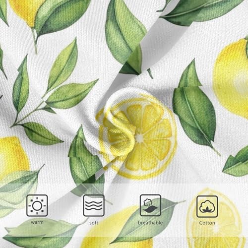 Fancy Toddler Underwear Floral 2t Cotton Girl Panties Cute Yellow Lemons Leaves White Kids Briefs Undies3