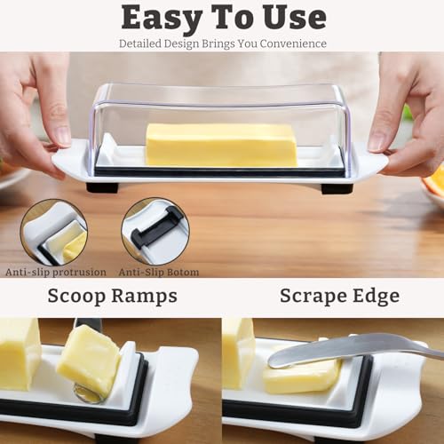 30% Off MORGLES Airtight Butter Dish with Lid - Image 5