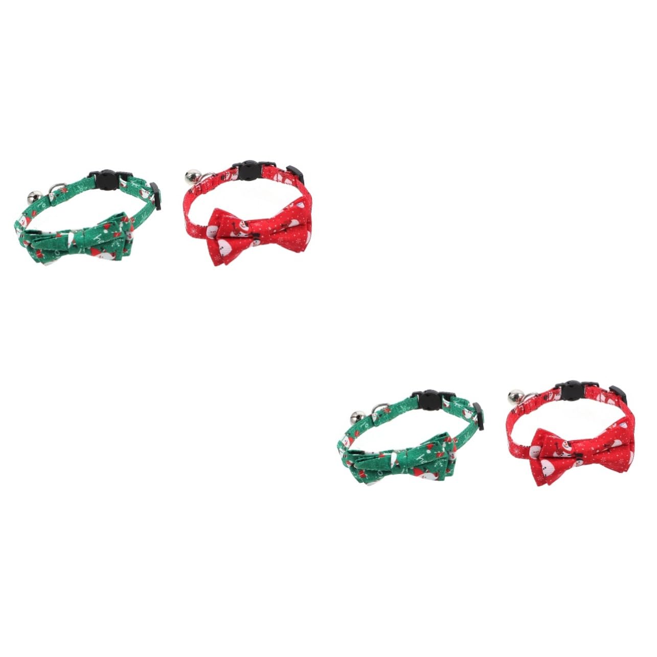 Collar de perro de Navidad VANZACK un regalo festivo con cascabel para gatitos y cachorros