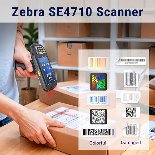 Image of Tera Android 10 Barcode Scanner PDA: SE4710 Engine, Charging Cradle, P160GC