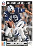 Johnny Unitas football card (Baltimore Colts Hall of Fame) 1991 Upper Deck Dominos #46