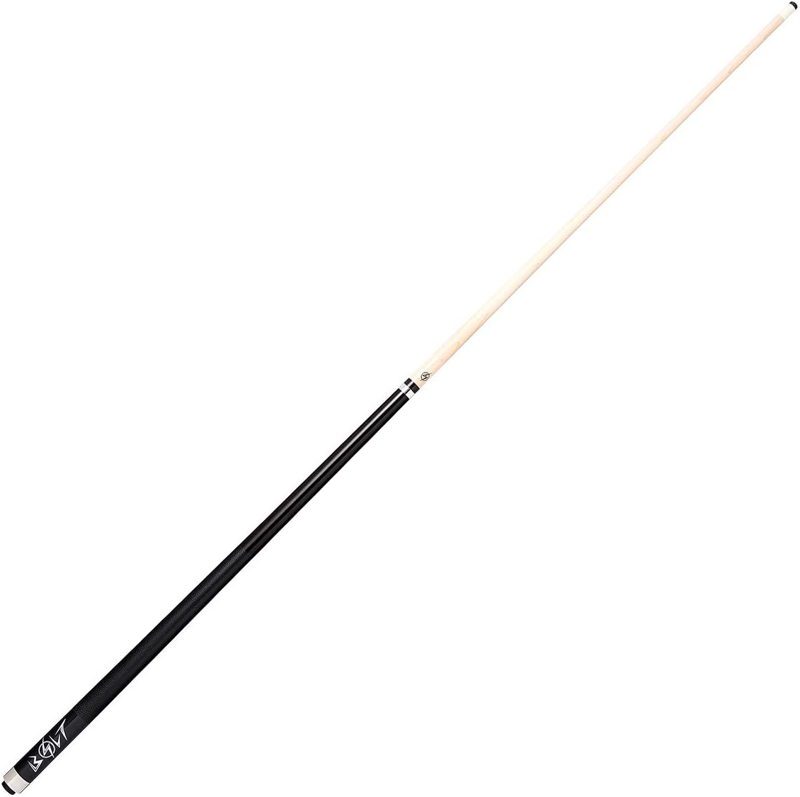 Bolt High Performance Maximum Control Pool Stick 2 Piece Maple 19 20 or 21 oz Pool Cue for Home Bar Pub Billiard Hall XTC Fiber