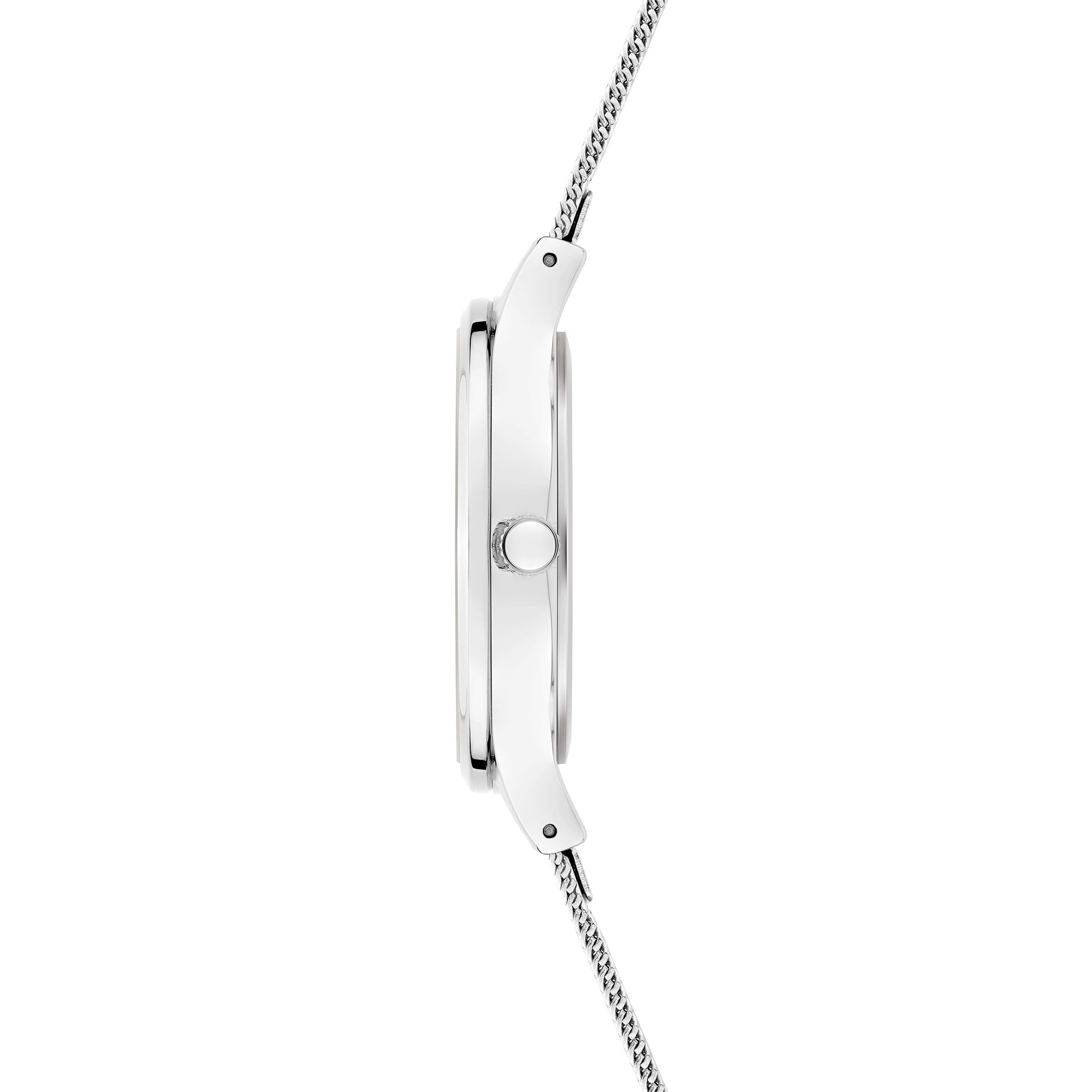 Tamaris Damenuhr - Elegante Damen Armbanduhr mit hochwertig schmalem Meshband