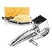 Rallador de Queso Rotativo, Haofy Manual Molinillo de Queso de Acero Inoxidable, Picadora de Verduras de Manivela con Tambor Extraíble, Rallador de Cocina para Queso, Ajo, Jengibre