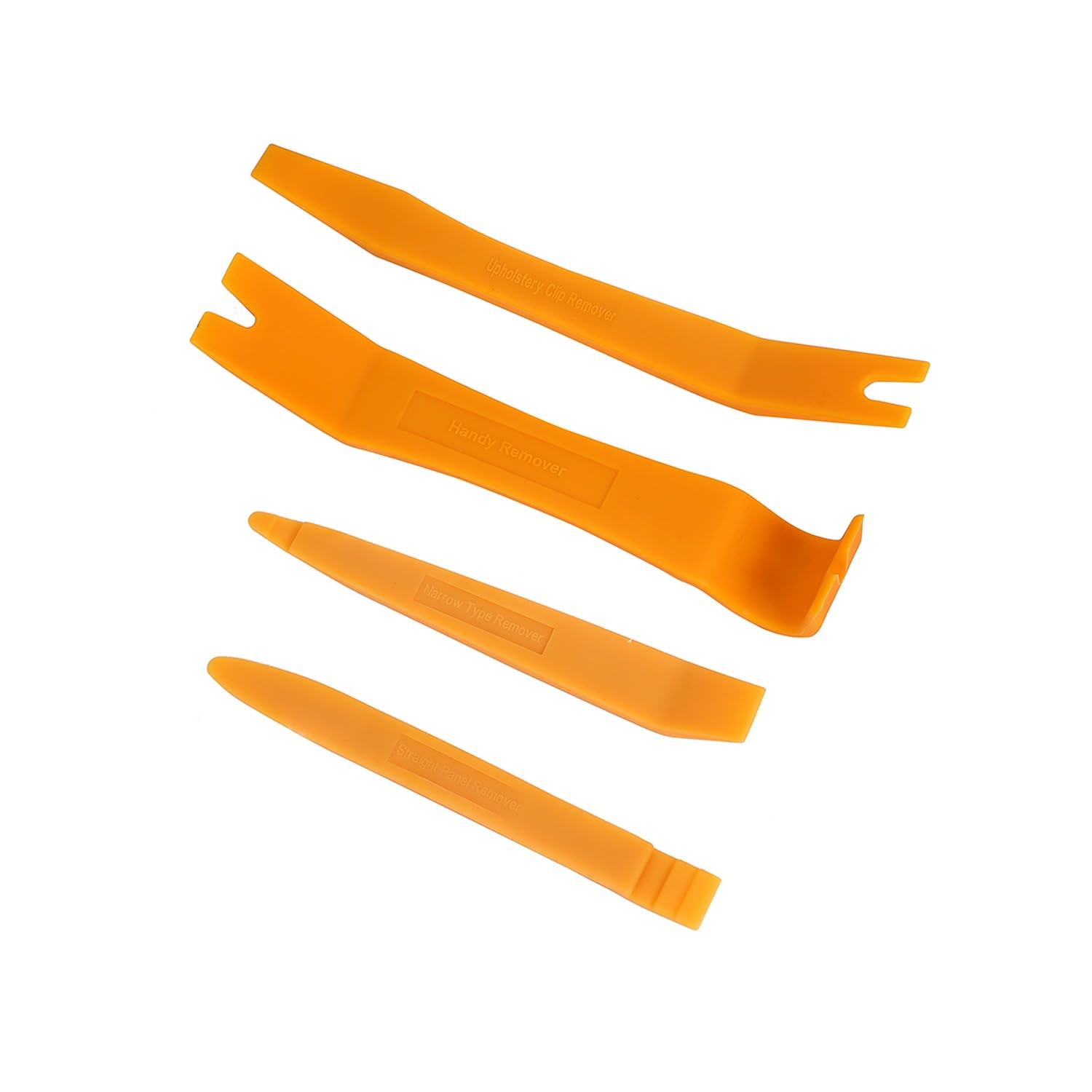 Lawazim Plastic Car Audio Tools Set -4 Piece- Durable Nylon Plastic Trim Removal Kit with Anti-Scratch Features Auto Trim Tools - Vehicle Interior Maintenance for Car Panels Dashboards and Door Panels