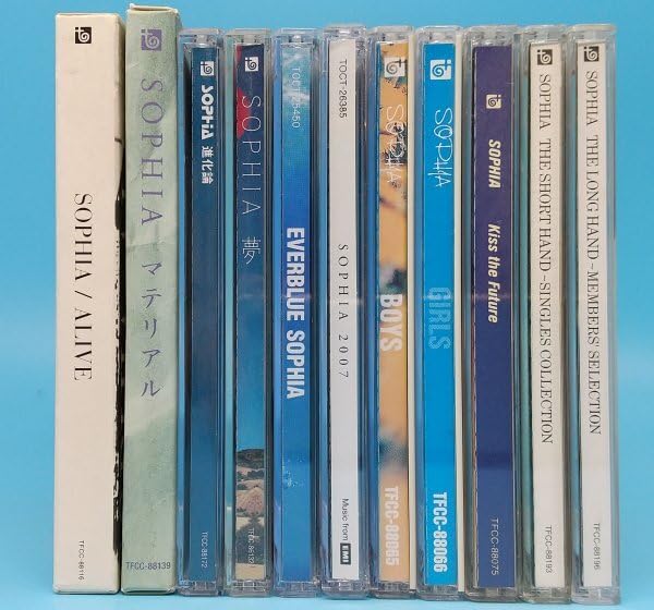 Amazon.co.jp: ！【SOPHIA】ソフィア CD まとめて 11枚セット 松岡充
