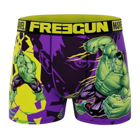 FREEGUN Marvel Avengers Hulk Boxer Shorts for Boys Cover