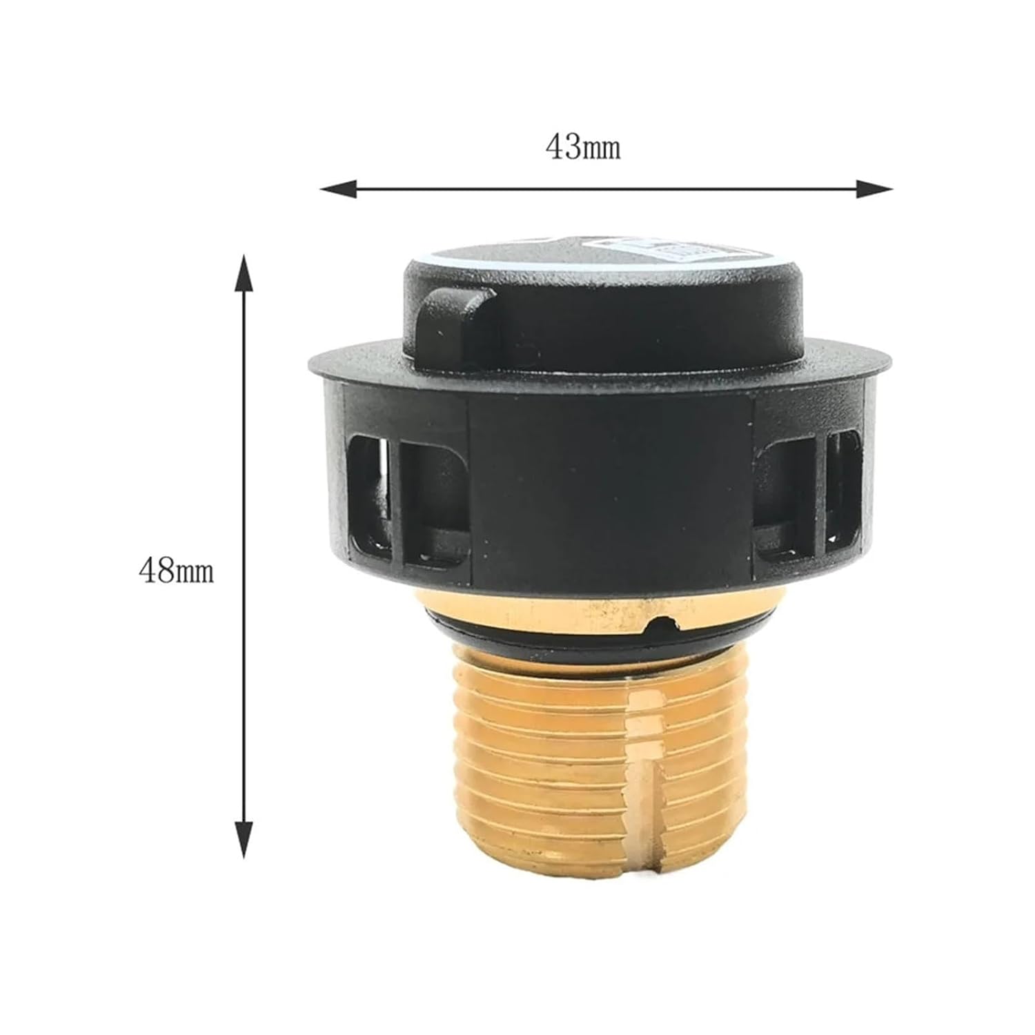 Cleaning Machine Replacement, Safety Valve,Compatible for Karcher-SC4 SC5 Vacuum Cleaner Clasp Steam Brass Safety-Valve Parts Filling Cap,for Parts(1PACK)