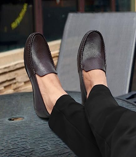 Image of ARAMISH Men's Genuine Leather Loafers