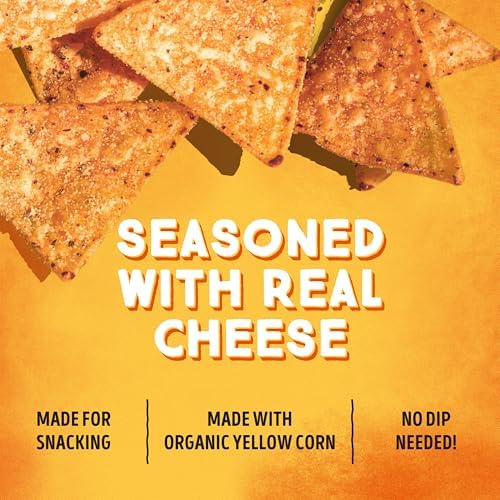 LATE JULY Snacks Nacho Cheese Tortilla Chips, 6 Oz Bag - 5