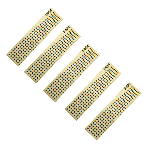 Bunggou 5X ギターフレットボードデカール 指板フレット地図ステッカー 初級学習者の実践のため 6弦アコースティックギターにフィット(ギター-マルチカラー)