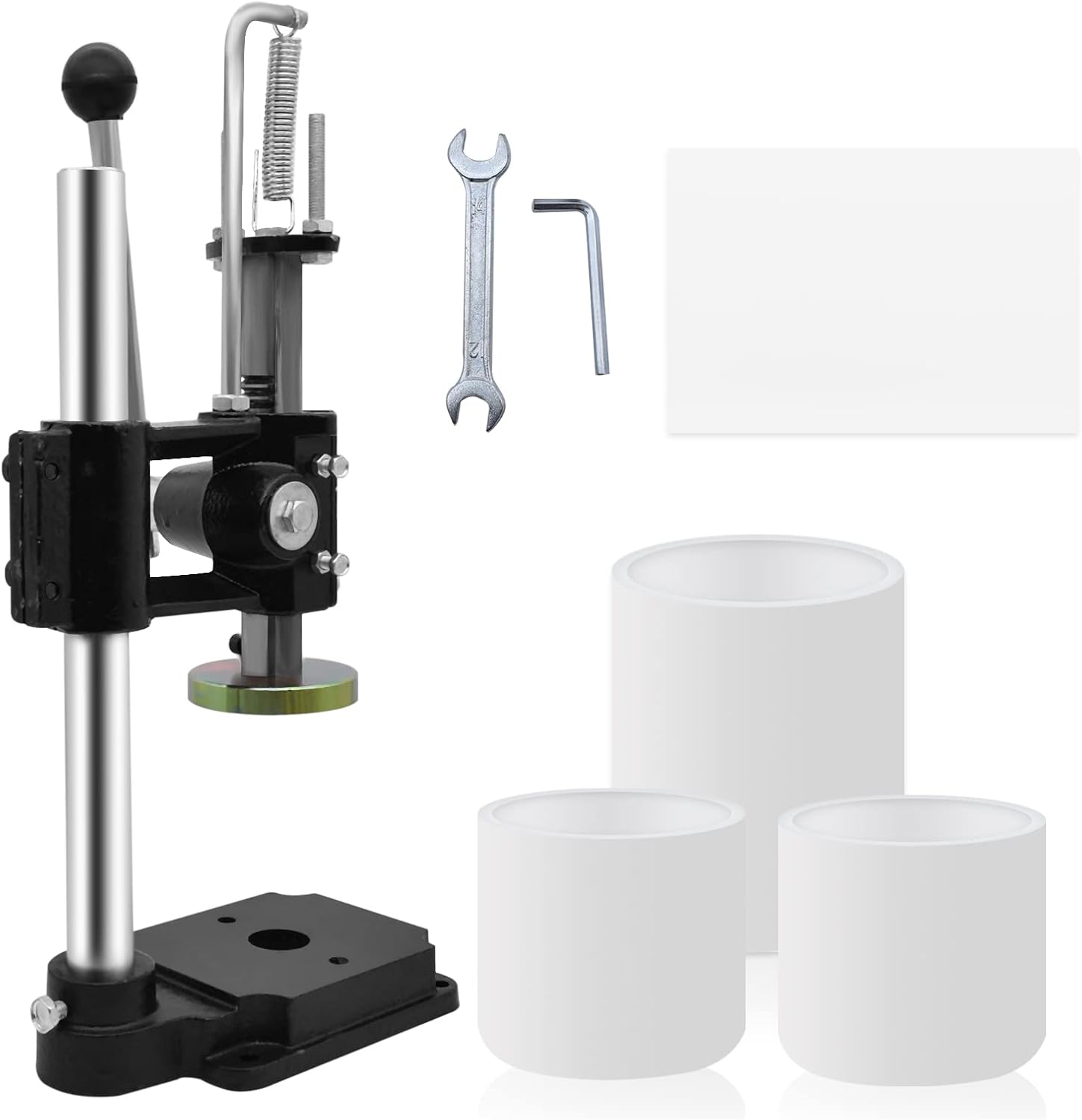 Bath Bomb Kit, Bath Bombs Press Machine with Set of 2" Bath Bomb Molds, Bath Bomb Making Kit for