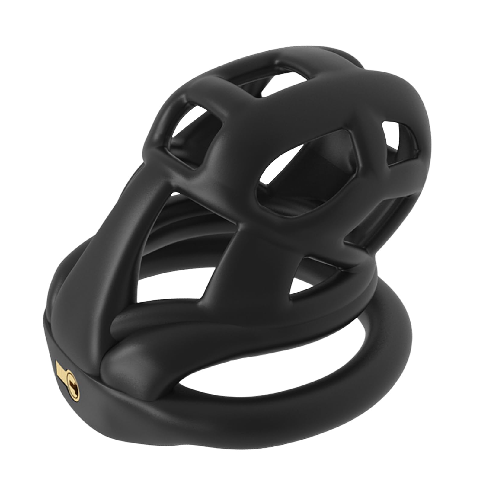 Chastity Cage avec 4 Cock Rings,Cages de Chasteté Pour Punition Sextoyse Couple,Homme Cock Bondage BDSM Sex toys (M)