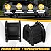 COOL STAR 4156A085 2Pcs Rear Sway Bar Bushing Kit Compatible with Mitsubishi Outlander ES SE SEL LE SP L4 2.4L 2014-2020 Outlander PHEV GT SEL 2018-2020 Outlander Sport 2013-2024