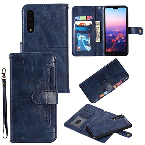 Funda magnética para iPhone 13 Pro Max con tarjetero desmontable y tapa a prueba de golpes