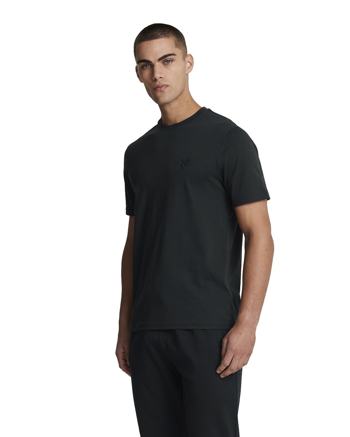 Lyle & Scott SS T-Shirts Tonal Eagle T-Shirt Z865 Jet Black, S