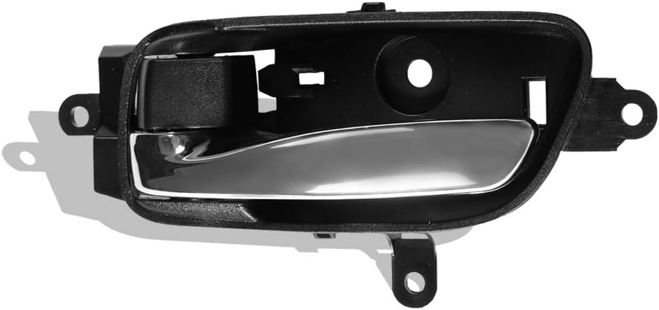 POLEMOTOR Inner Interior Door Handle Driver Left Side Black 80671-3TA0D LH Compatible for Nissan Pathfinder 2013-2018