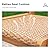 MFSTUDIO 5 Pieces Wood Patio Dining Set, Outdoor Teak Patio Table Chairs Set for 4, Square Acacia Wood Patio Table, 4 x Acacia Wood Patio Chairs with Woven Rattan Design for Garden, Backyard