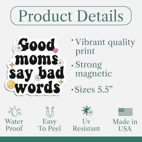 Imán Decorativo para Mamá 5.5 Pulgadas Reutilizable y Resistente Agua miniatura 2