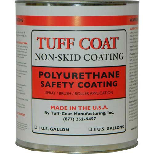 Sponsored Ad - Tuff Coat UT-116 Sand - 1 Gallon: Medium Texture, Non-Submersible, Water-Based, Rubberized Non-Skid Coating