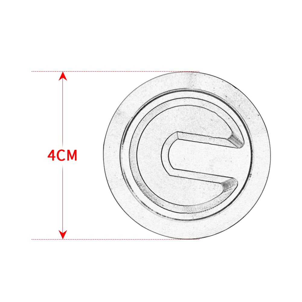 Para marco de motocicleta Hon-da CB650R 2019-2022, orificio basculante, juego de tapones de oscilación, juego cb 650r 650 r accesorios (negro-rojo)
