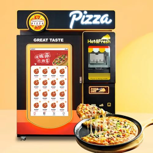 Commercial Pizza Maker&Self-service pizza machine，Built With Industrial-Grade Components for High-Volume Output, Designed for Food Courts, Large Event Venues, and Busy Campuses