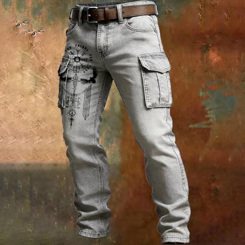 Pantalon de jogging cargo homme résistant à l'usure avec multi-poches